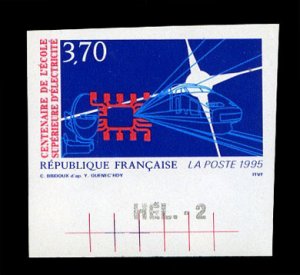 France, 1950-Present #2469 (YT 2937) Cat€23, 1995 Advanced Institute of Ele...