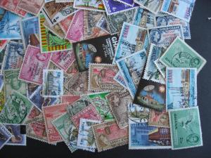 Hoard breakup mixture 100 Ghana/Gold Coast. Duplicates & mixed condition