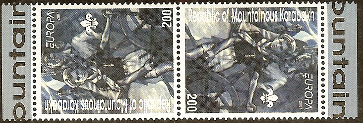 Armenia   Europa Cept 2007  MNH attached pair