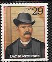 United States # 2869h Legends of the West.  Bat Masterson