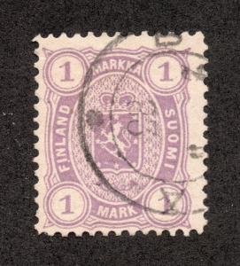 Finland - Facit # 19 C2  / Perf 12 1/2 x 12 1/2  -  Lot 1118038