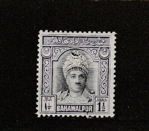 Bahawalpur  Scott#  6  MH  (1948 Nawab Sadiq Muhammed Khan V Abbasi Bahadur)