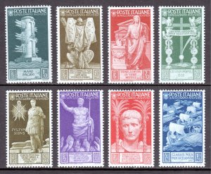 Italy - Scott #377//384 - Short set - MH - SCV $31.50