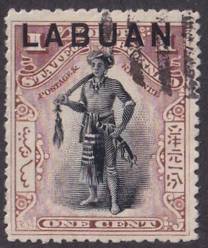 Labuan #72A Used