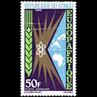 CONGO PR. 1966 - Scott# C38 Cooperation Set of 1 NH