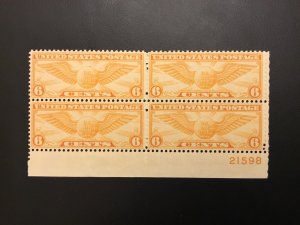 US C19 plate blick VF NH CV $60