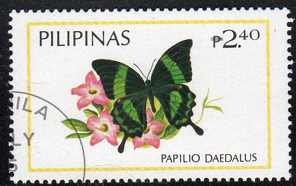 Philippines 1694 - CTO-NG -  Papilio daedalus (cv $0.35)