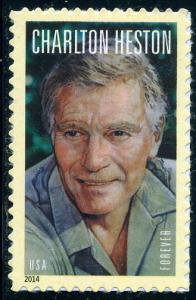 Charlton Heston - Legends of Hollywood - MNH