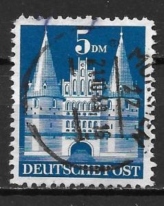 Germany 661a 5m Buildings single Used