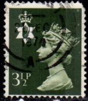 Northern Ireland - #NIMH3 Machin Queen Elizabeth II - Used