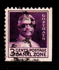 Canal Zone - #117a General Goethals Booklet Single- Used (D)