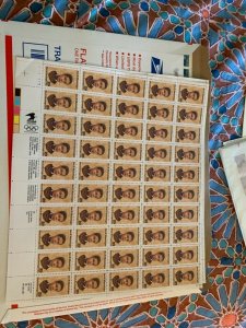 Jan E. Matzeliger Stamp Sheet, Scott #2567, MNH