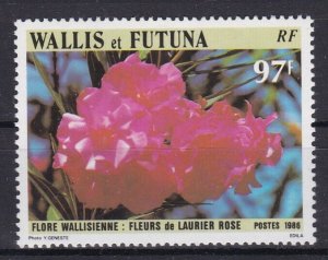Wallis and Futuna Isl, Flowers MNH / 1986