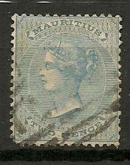 Mauritius 33 used CV $11.50