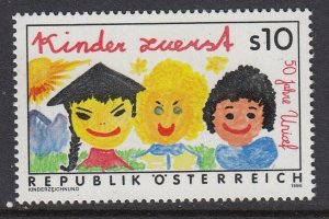 Austria 1712 UNICEF mint