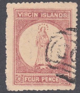 BR VIRGIN ISLANDS  An old forgery of a classic stamp .......................C881