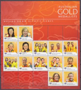 2008 Australia 3052-3065KL II 2008 Olympic Games in Beijing 50,00 €