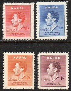 Nauru Sc #35-38 MNH