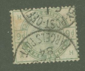 Great Britain #106 Used Single