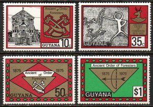 Guyana Sc #230-233 MNH