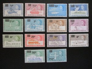 Br Antarctica #25-38 Mint Never Hinged - WDWPhilatelic - 10/23