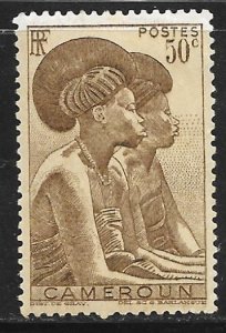 Cameroun 307: 50c Tikar Women, MH, F-VF