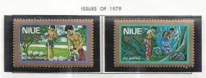 NIUE Sc C1-10 NH issue of 1979 - LOCAL LIFE