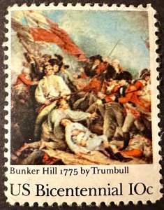 US # 1564 Battle of Bunker Hill 1975 10c Mint NH