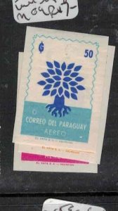 Paraguay SC 307-9 Imperf MOG (5gjf)