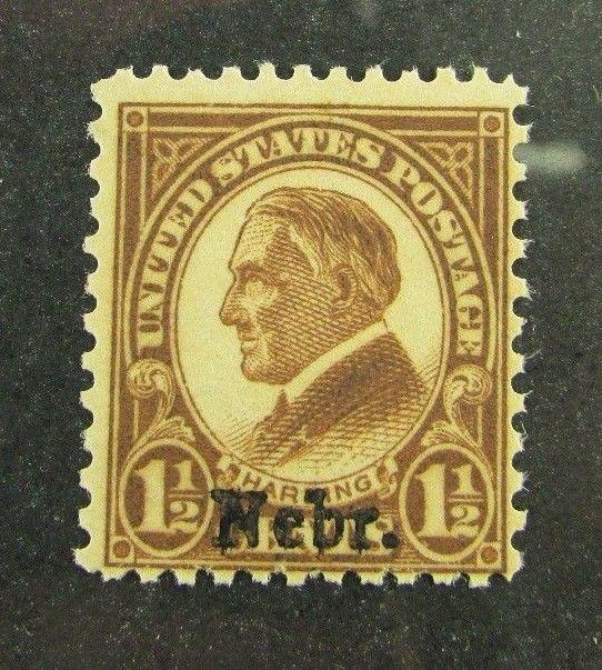 1929 United States SC #670 Nebr overprint MNH stamp