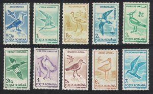 Romania Water Birds 10v 1991 MNH SG#5323-5332 MI#4642-4651