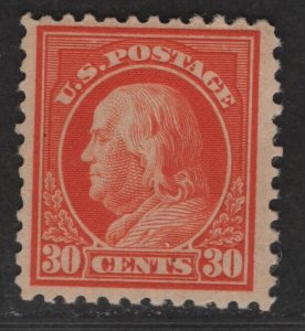 US Sc#516 M/H/F-VF, Cv. $30