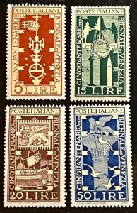 Italy Scott# 510-513 Unused VF NH Lot of 4 Stamps Cat $77.50