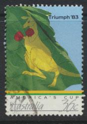 SG 1037  SC# 1002  Fine Used  - Australian America's Cup