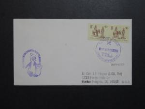 Chile 1988 Teniente Marsh Antarctic Base Cover - Z8842