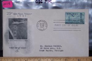 #C36, FDC, AC, CV=$3.50, (2012)