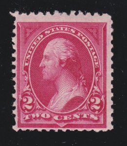 US 249 2c Washington Mint F-VF OG NH SCV $450 