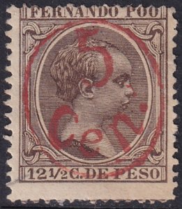 Fernando Po 1896 Sc 31 MNG(*)