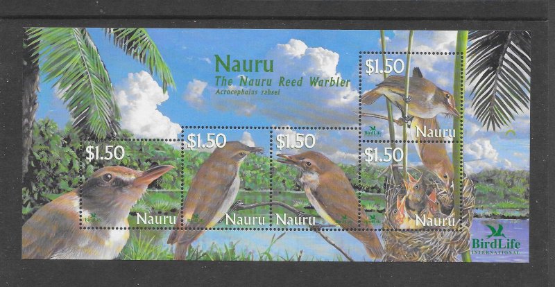 BIRDS - NAURU #522  MNH