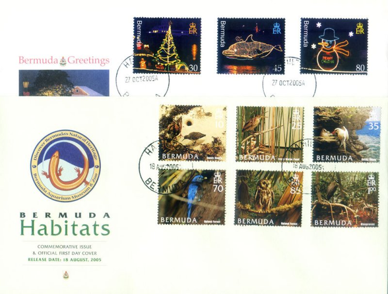 Complete vintage FDC 2005.