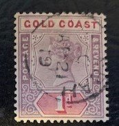 STAMP STATION PERTH Gold Coast #27 QV Definitive  FU 1898-92