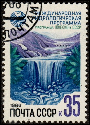 Russia 5477 - Cto - 35k Hydrology / UNESCO (1986)