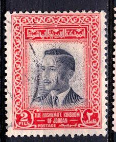 Jordan 1957; Sc. # 325; O/Used Single Stamp