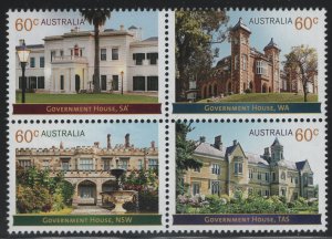 Australia 2013 MNH Sc 3931a 60c State Government Houses Block