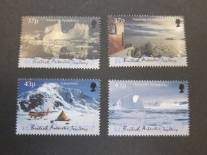 British Antarctic 2000 Sc 293-96 set MNH