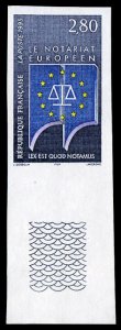 France, 1950-Present #2452 (YT 2924) Cat€23, 1994 European Notaries Public,...