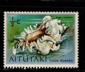 Aitutaki #82 Pacific Shells - MNH