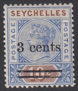 Seychelles 29 MVLH CV $3.50