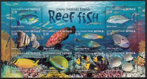 COCOS (KEELING) ISLANDS 2023 FISH REEF FISH POISSONS FISCHE PESCE MARINE FAUNA