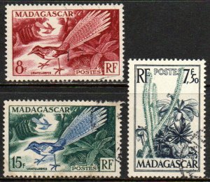 Madagascar Sc #287-289 Used